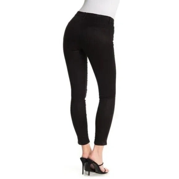 NWT!! SPLENDID Black Skinny Pants Stretch 5 Pocket Styling Minimalist Size 25 - Picture 8 of 16